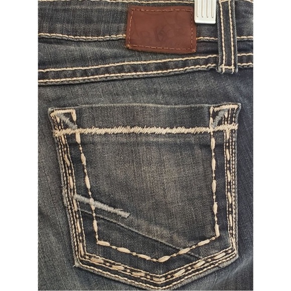 BKE Stella Boot Cut Stretch Embroidered Back Pockets Size 27 x 35 1/2 - Picture 5 of 9